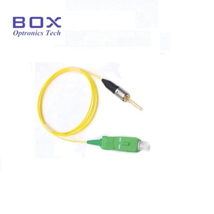 1290nm Coaxial DFB laser diode ມີ Pigtail