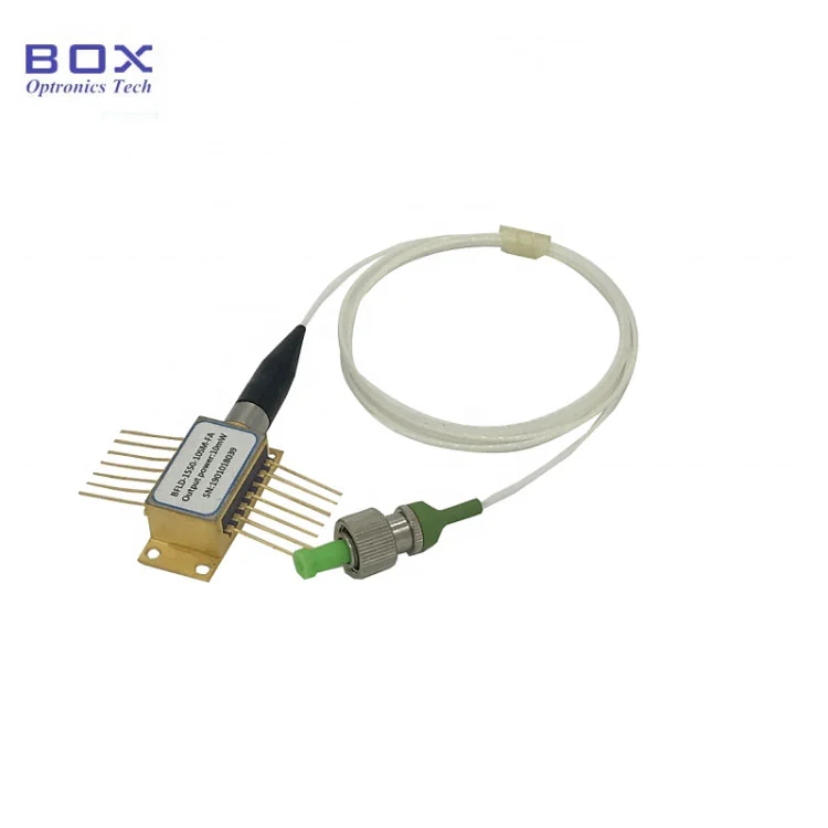 1550nm 100 ເດືອນ 40mw 100khz linewidth linewidth laser laser diode btf ກັບ sm / PM ເສັ້ນໄຍ